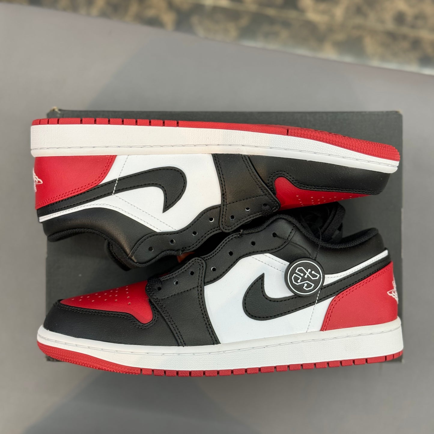 Jordan 1 Low Bred Toe 2.0
