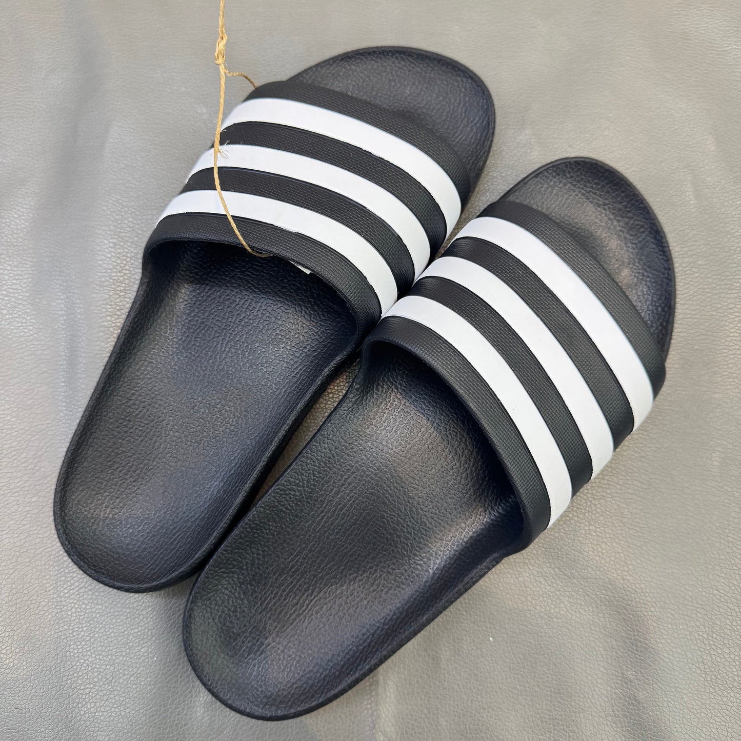 Adidas Aqua Slide White Black