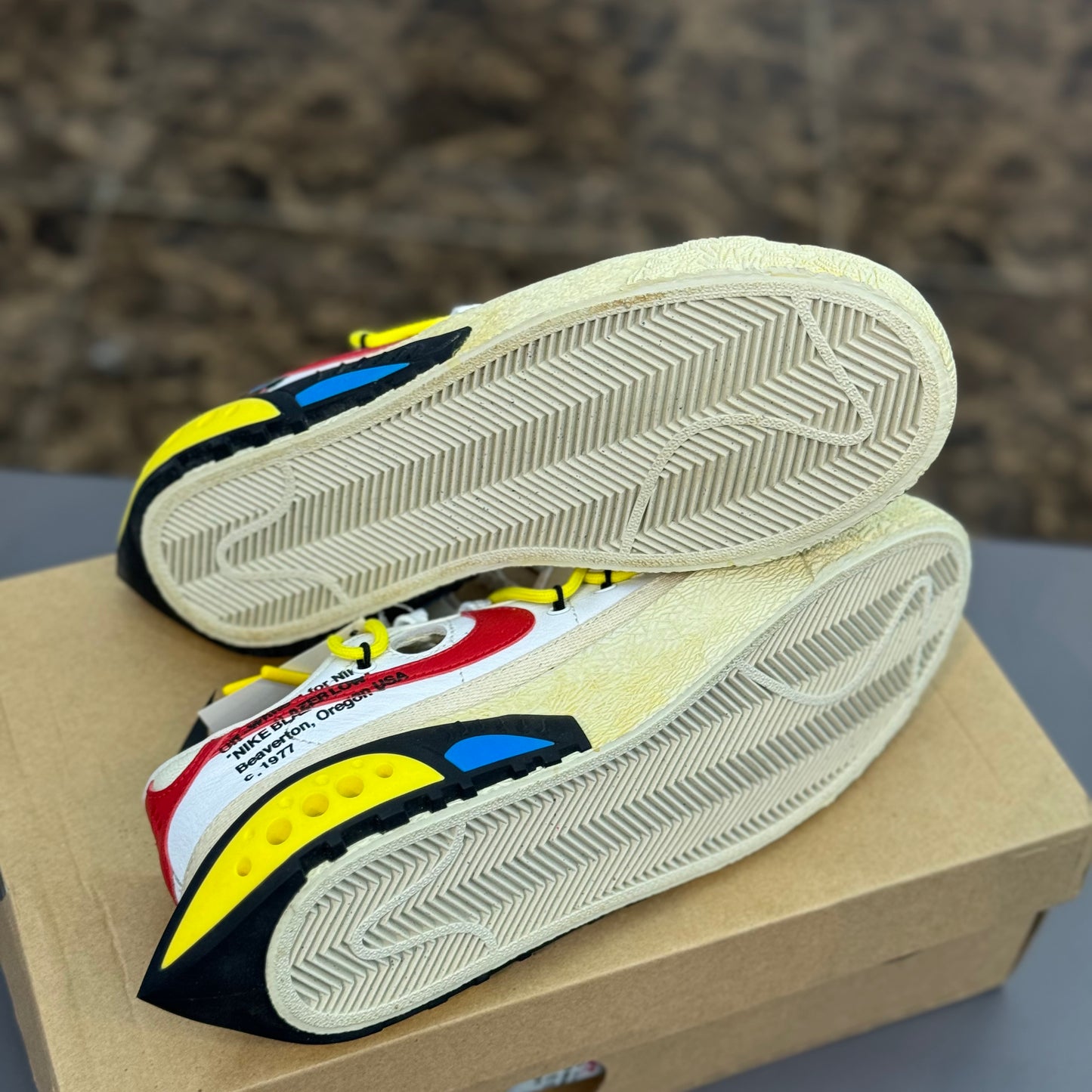 Nike Blazer Low Off-White University Red