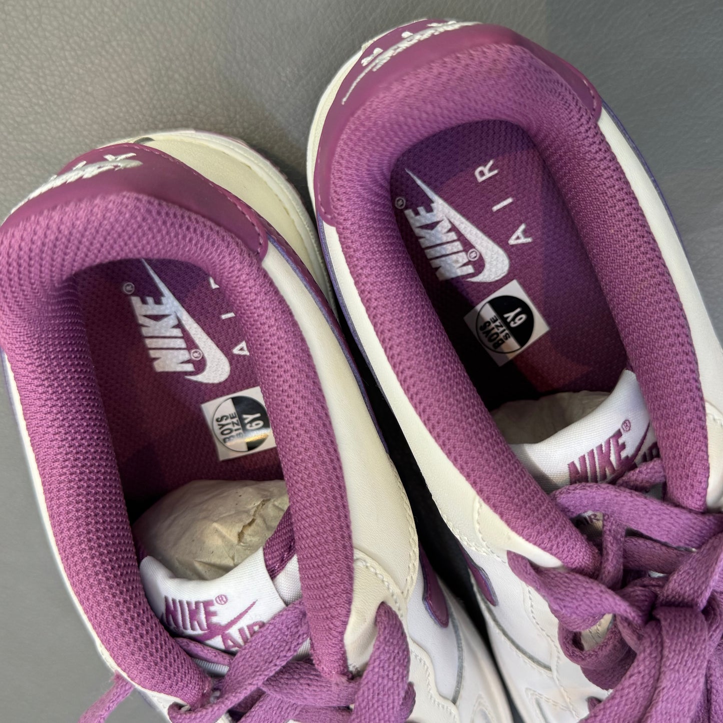 Used Nike Air Force 1 Low White Mauve (GS)