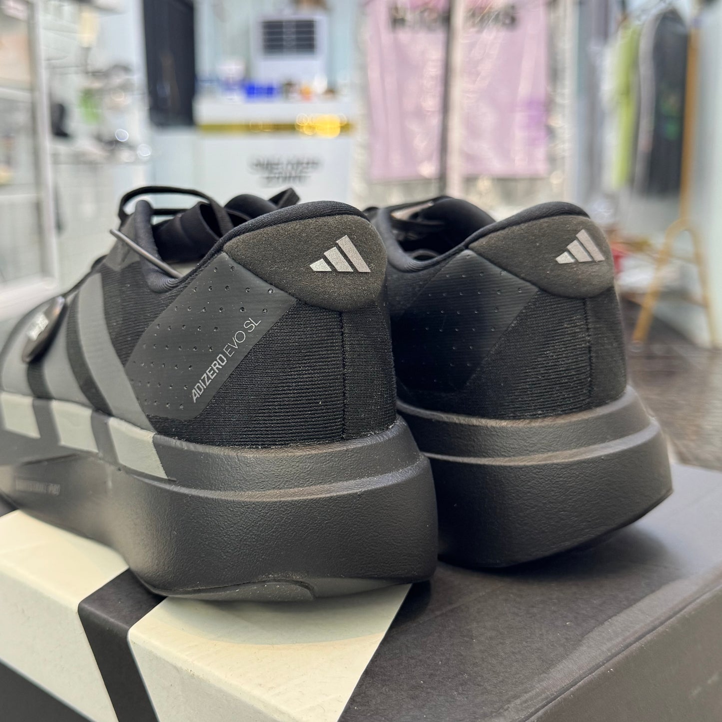 Adidas Adizero Evo SL Black Iron Metallic