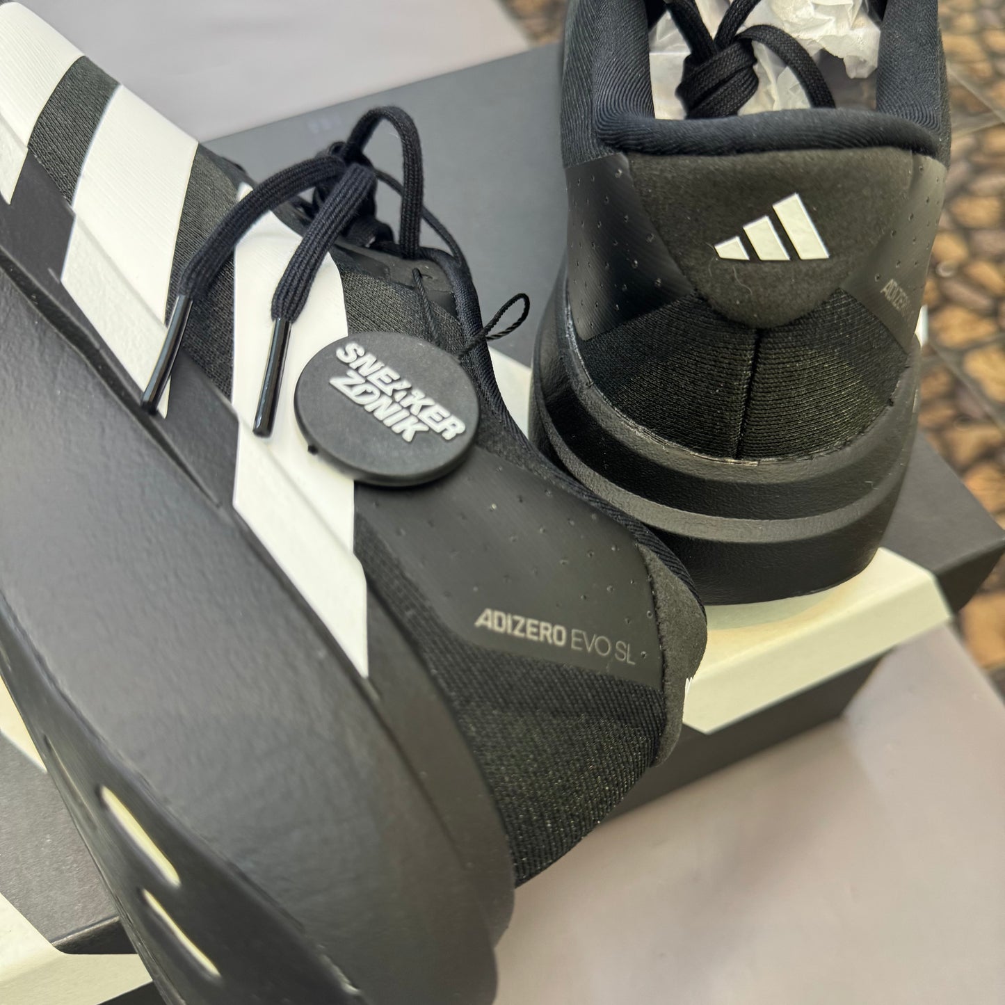 Adidas Adizero Evo SL Black White