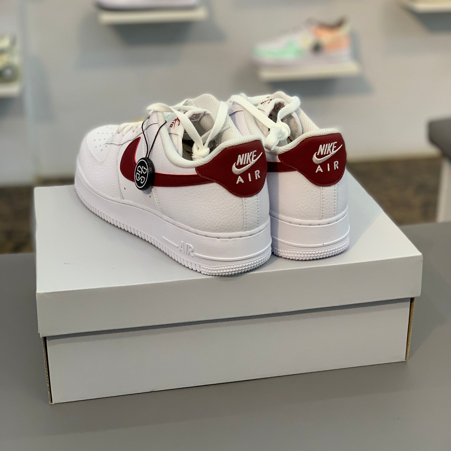 Nike Air Force 1 Low White Team Red