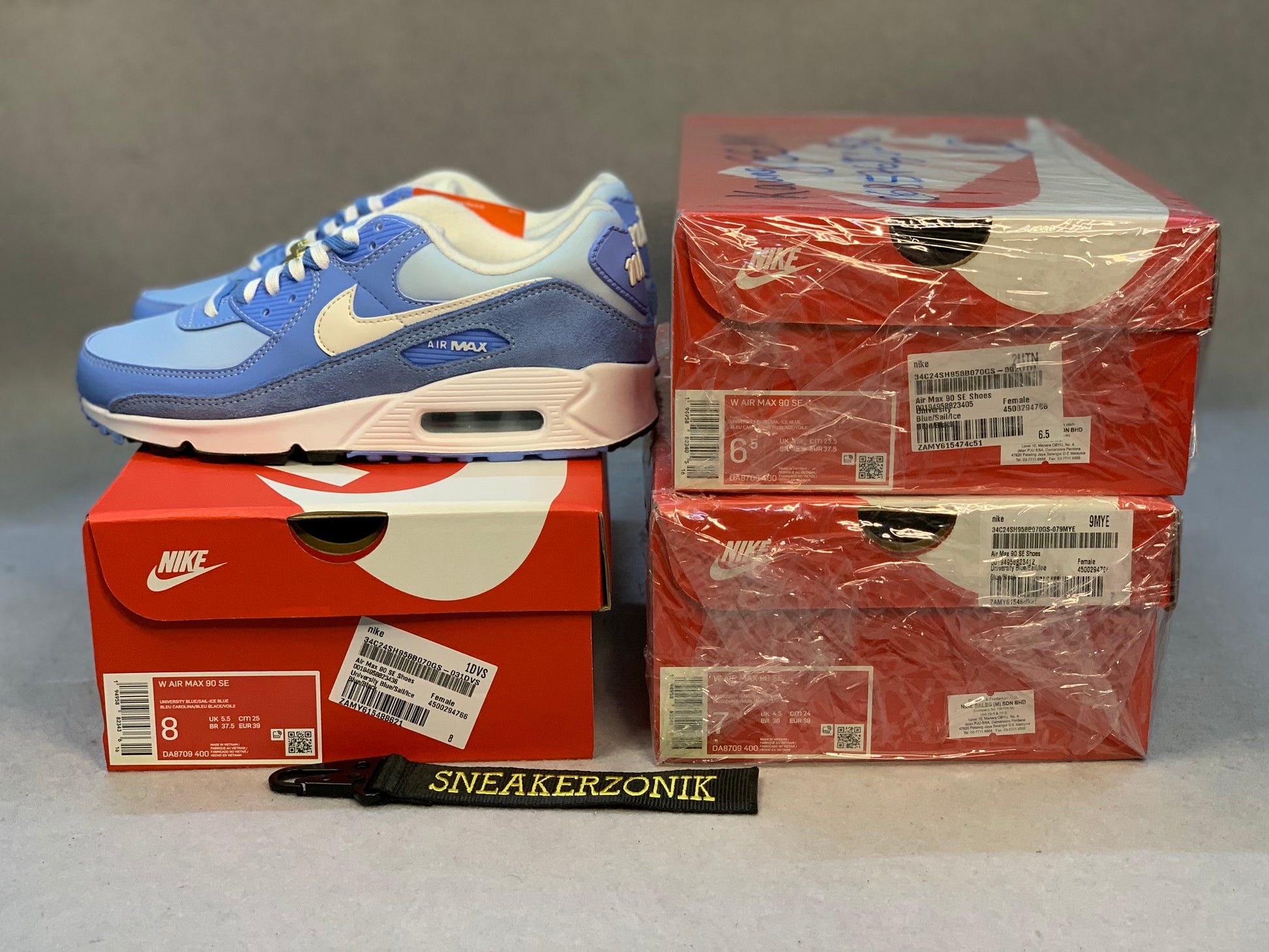 Nike Air Max 90 SE First Use University Blue - sneakerzonik