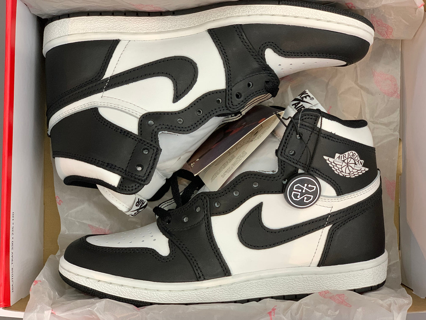 Jordan 1 Retro High 85 Black White Panda