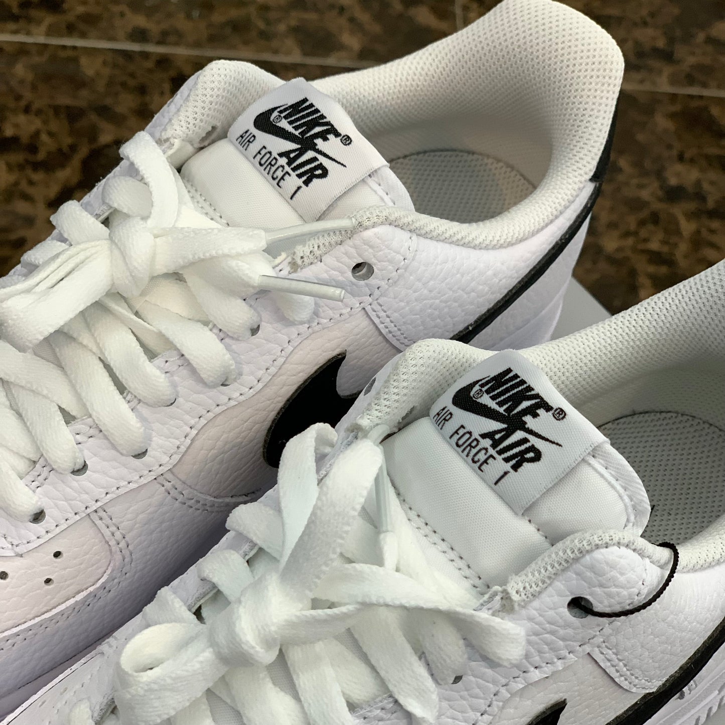 Nike Air Force 1 White Black (Men)