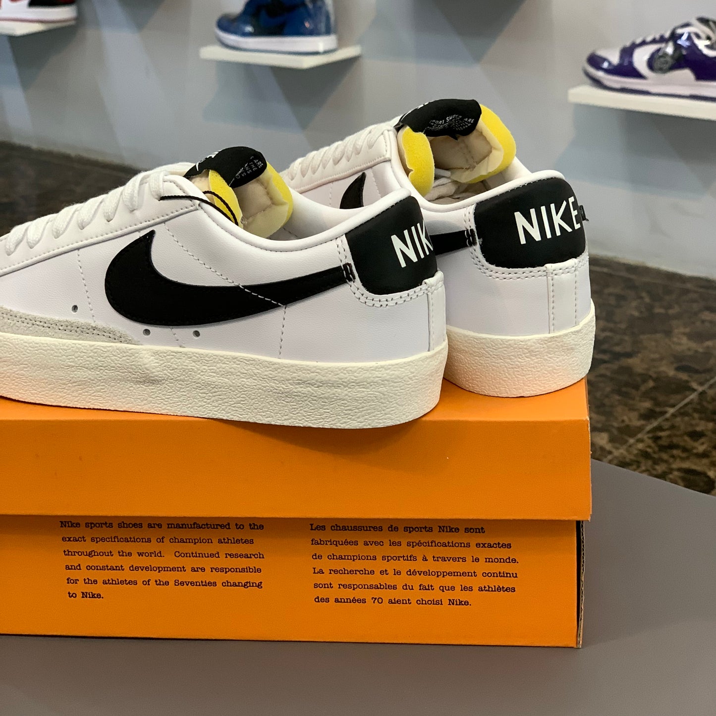 Nike Blazer low White Black