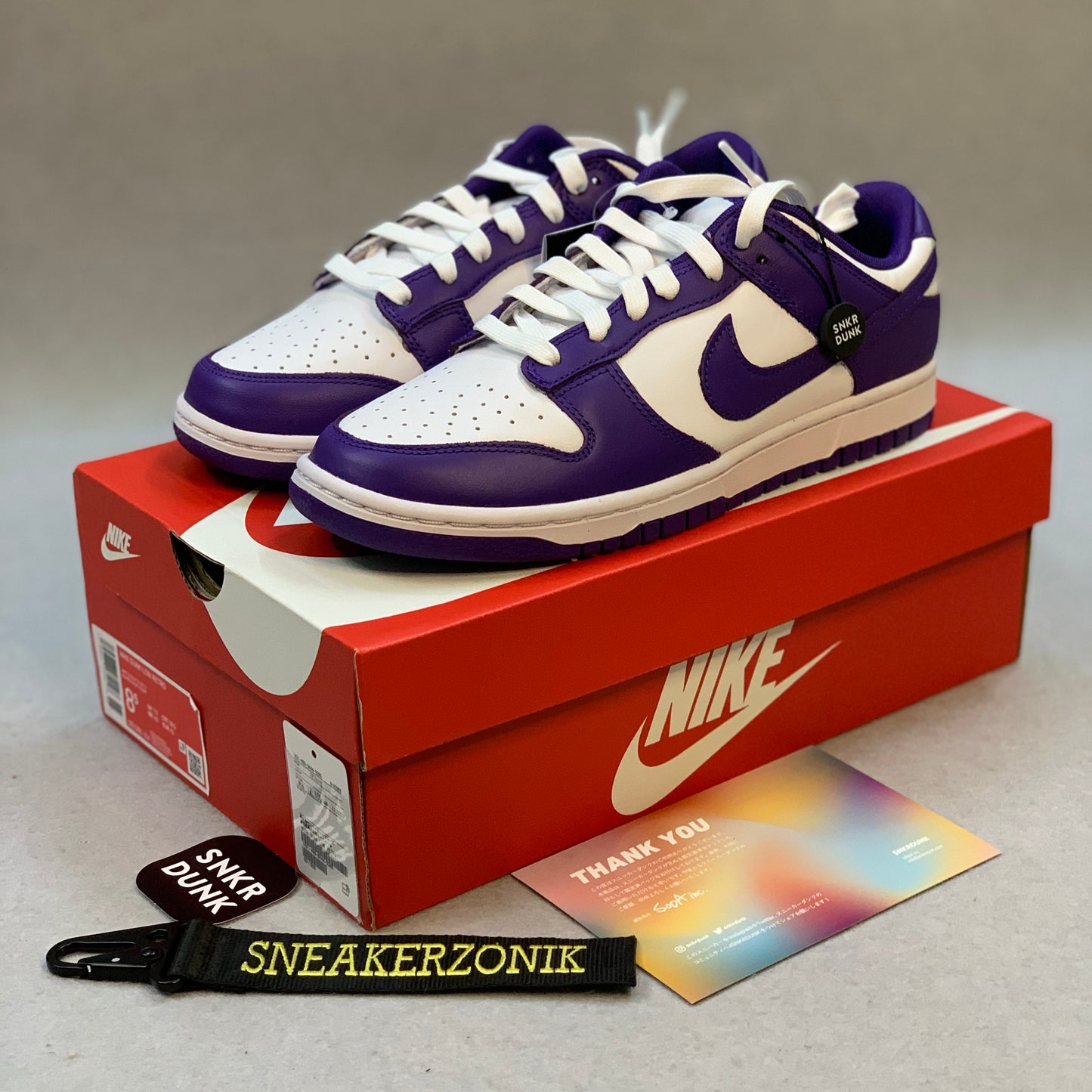 Nike Dunk Low Court Purple - sneakerzonik