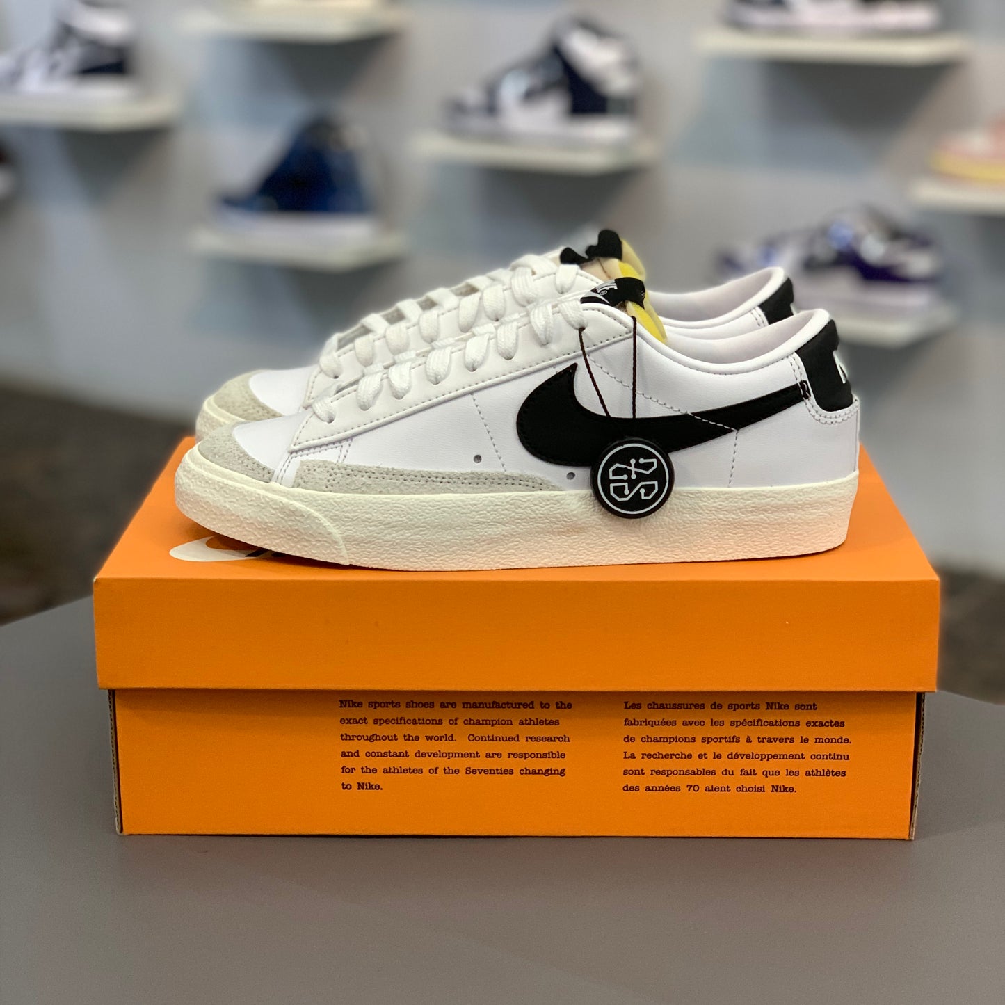 Nike Blazer low White Black