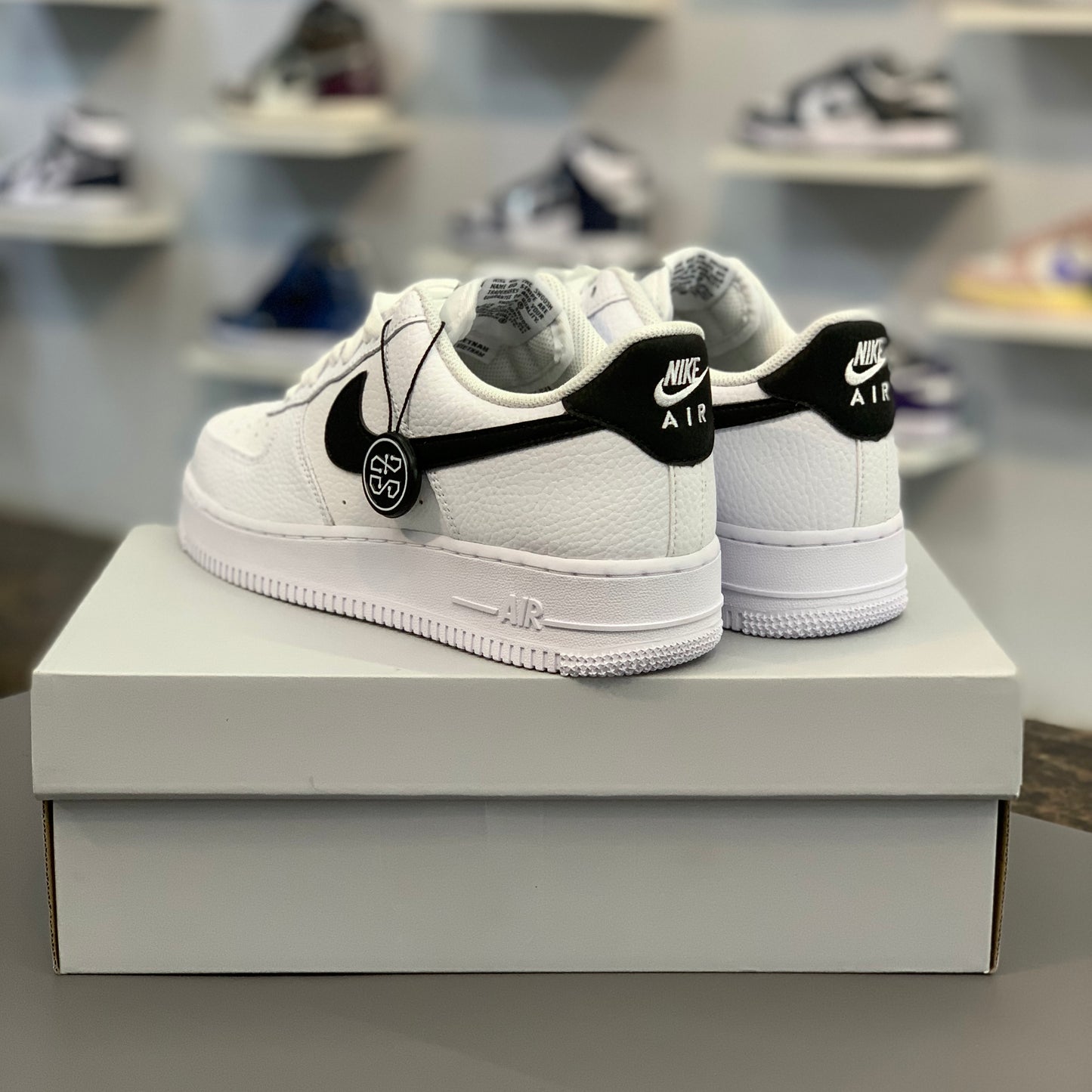 Nike Air Force 1 White Black (Men)
