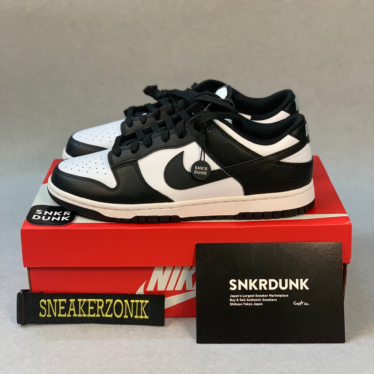 Nike Dunk Low White Black Panda (GS) - sneakerzonik