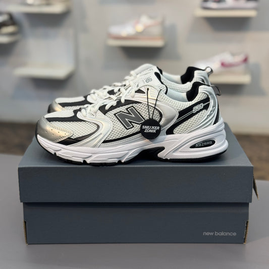 New Balance 530 White Silver Metallic