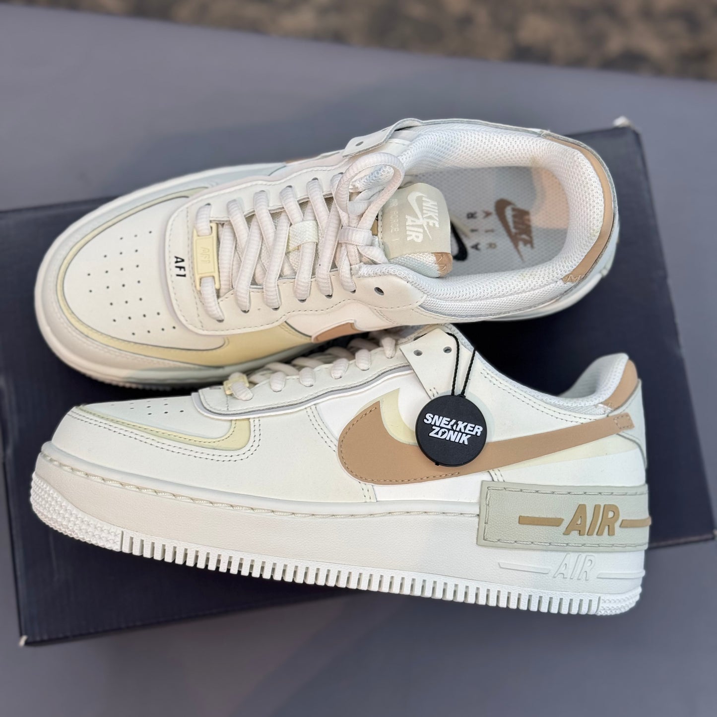Nike Air Force 1 Shadow Sail Fossil Light Bone