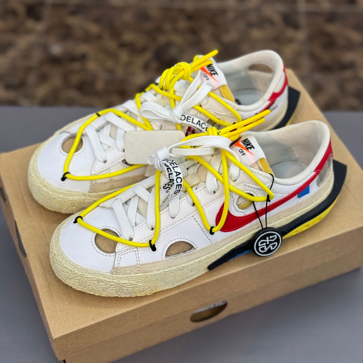 Nike Blazer Low Off-White University Red