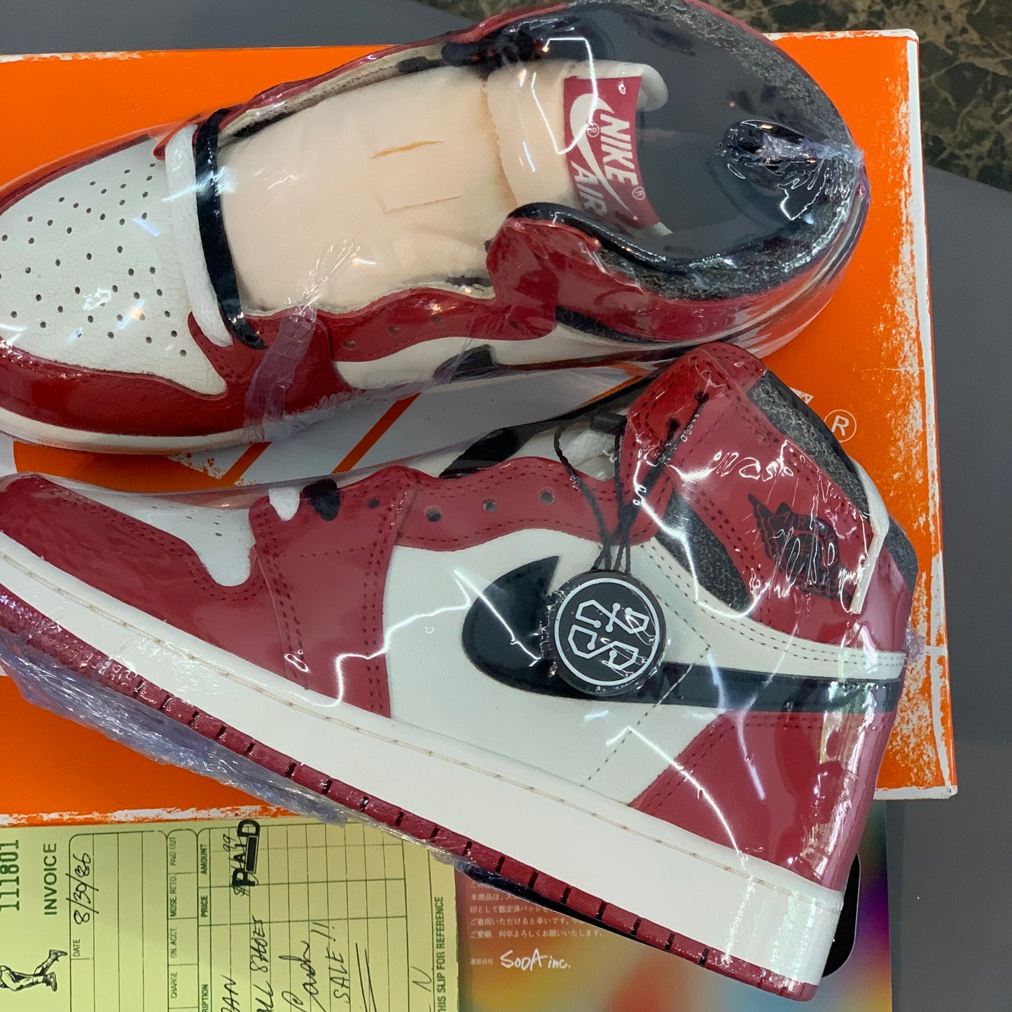 Jordan 1 Retro High OG Chicago Lost And Found