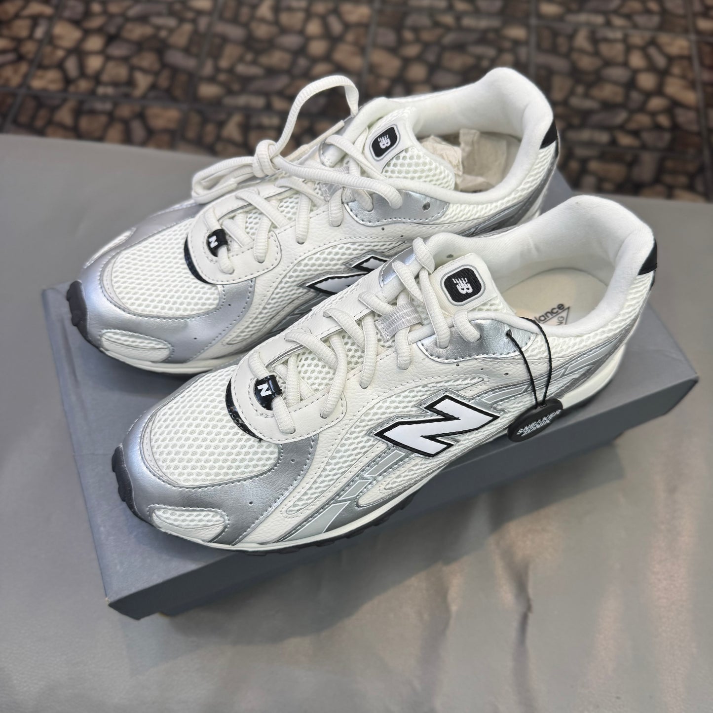 New Balance 204L Lace White Grey Matter