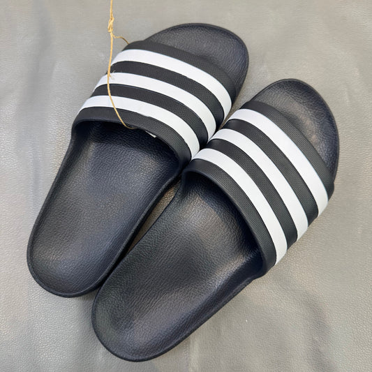 Adidas Aqua Slide White Black