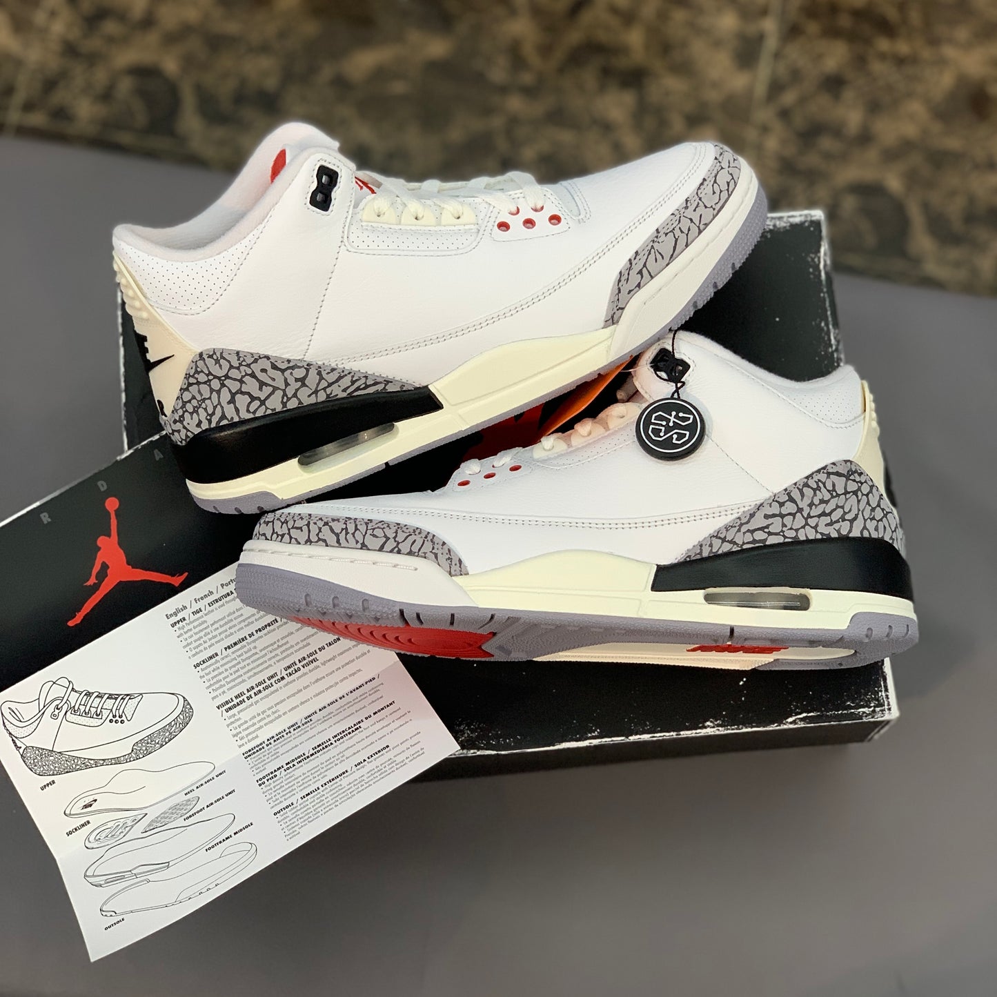 Jordan 3 Retro White Cement Reimagined