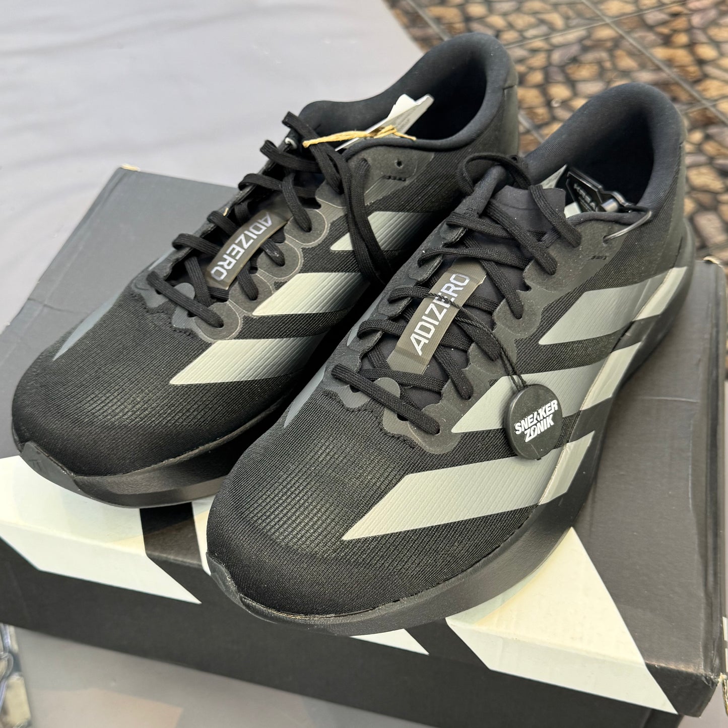 Adidas Adizero Evo SL Black Iron Metallic