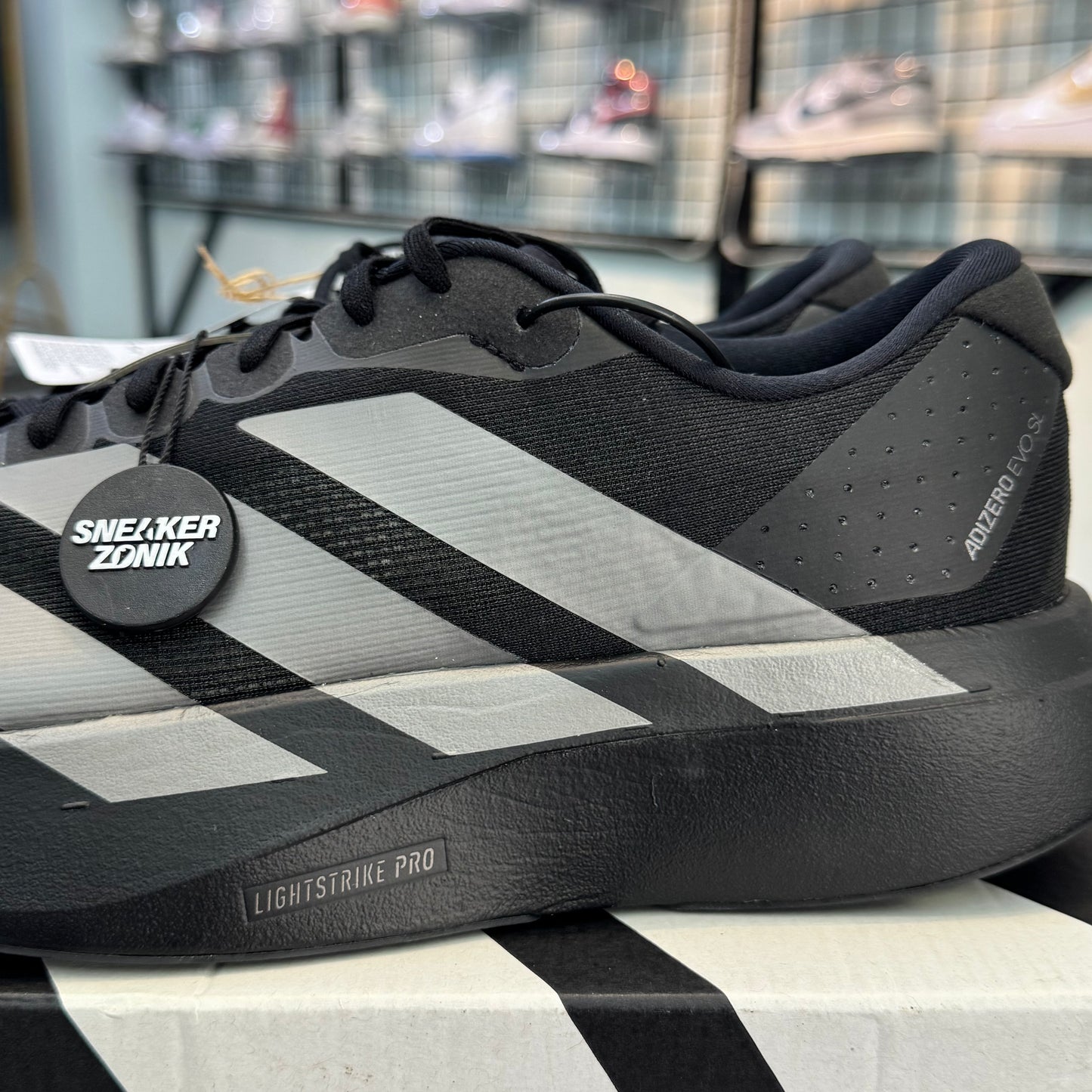 Adidas Adizero Evo SL Black Iron Metallic