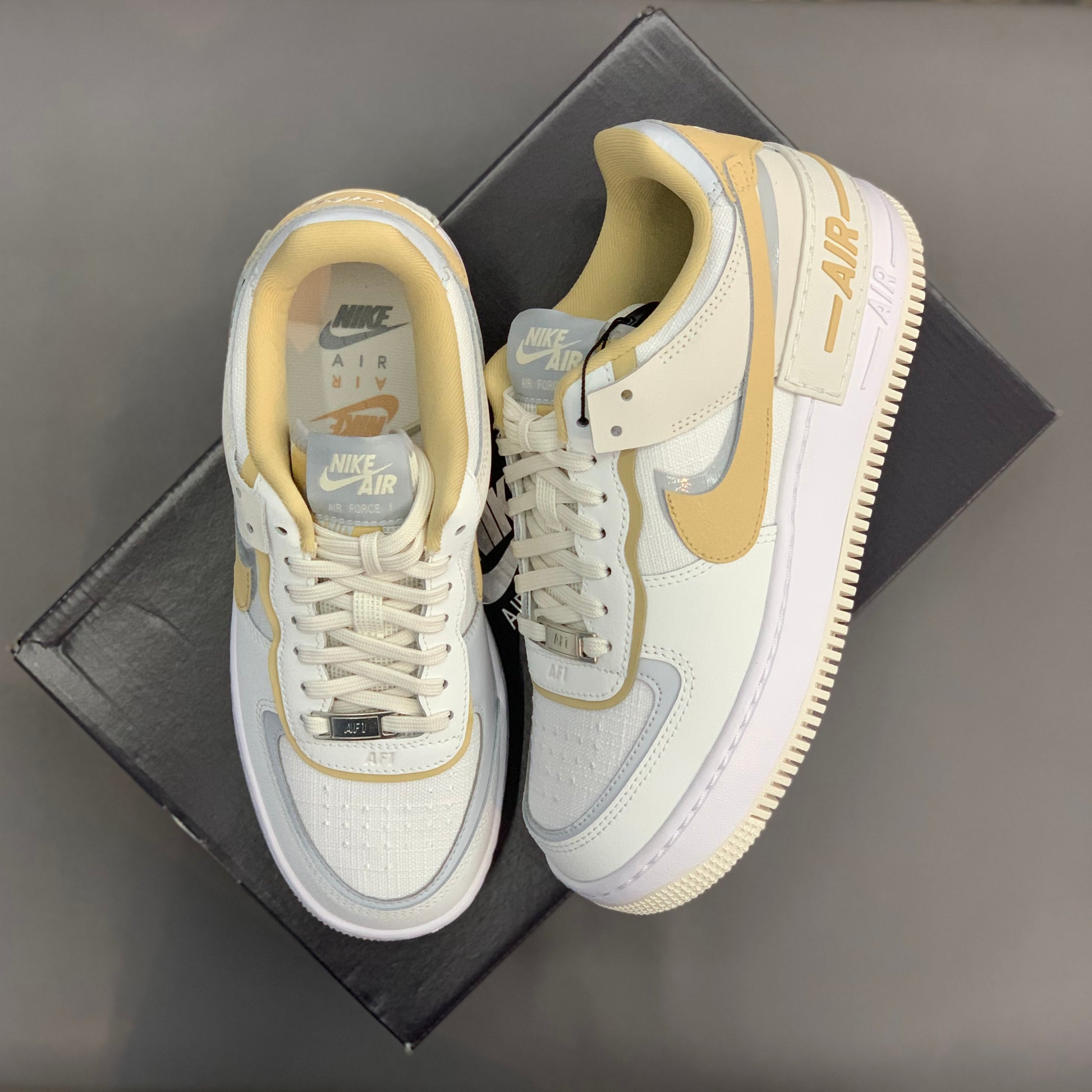 Nike Air Force Low Shadow Sail Tan (Women) – sneakerzonik