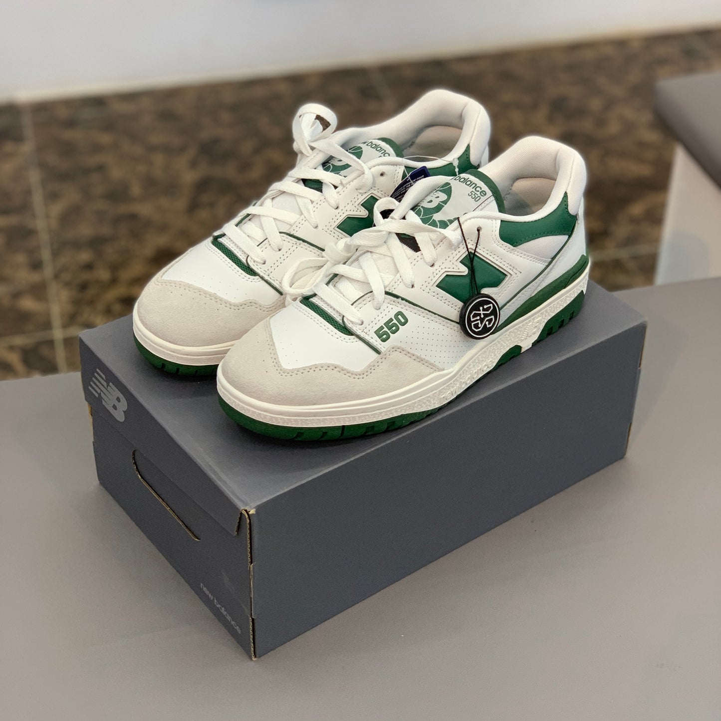 New Balance 550 White Green