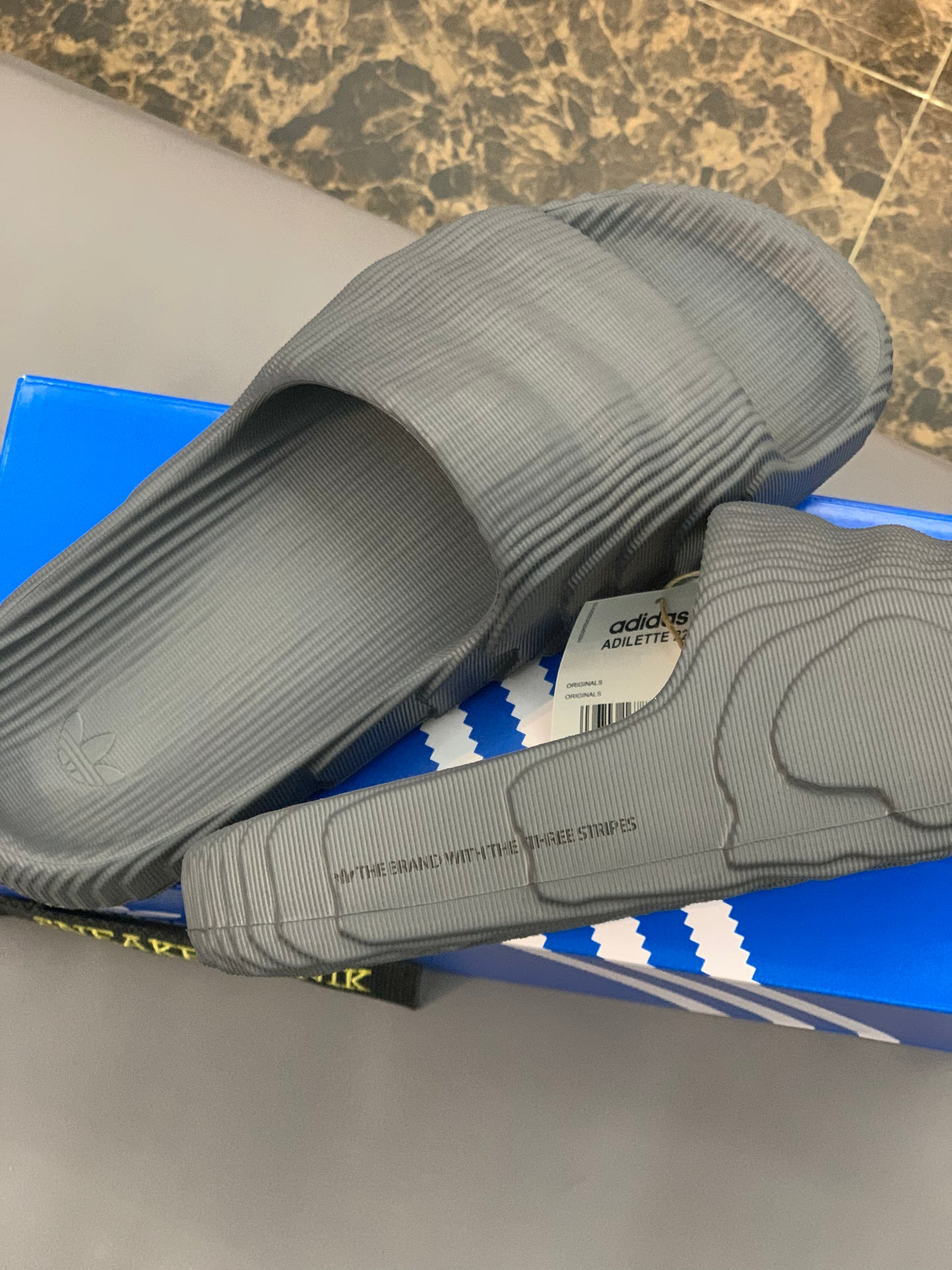 Adilette 22 Grey Five