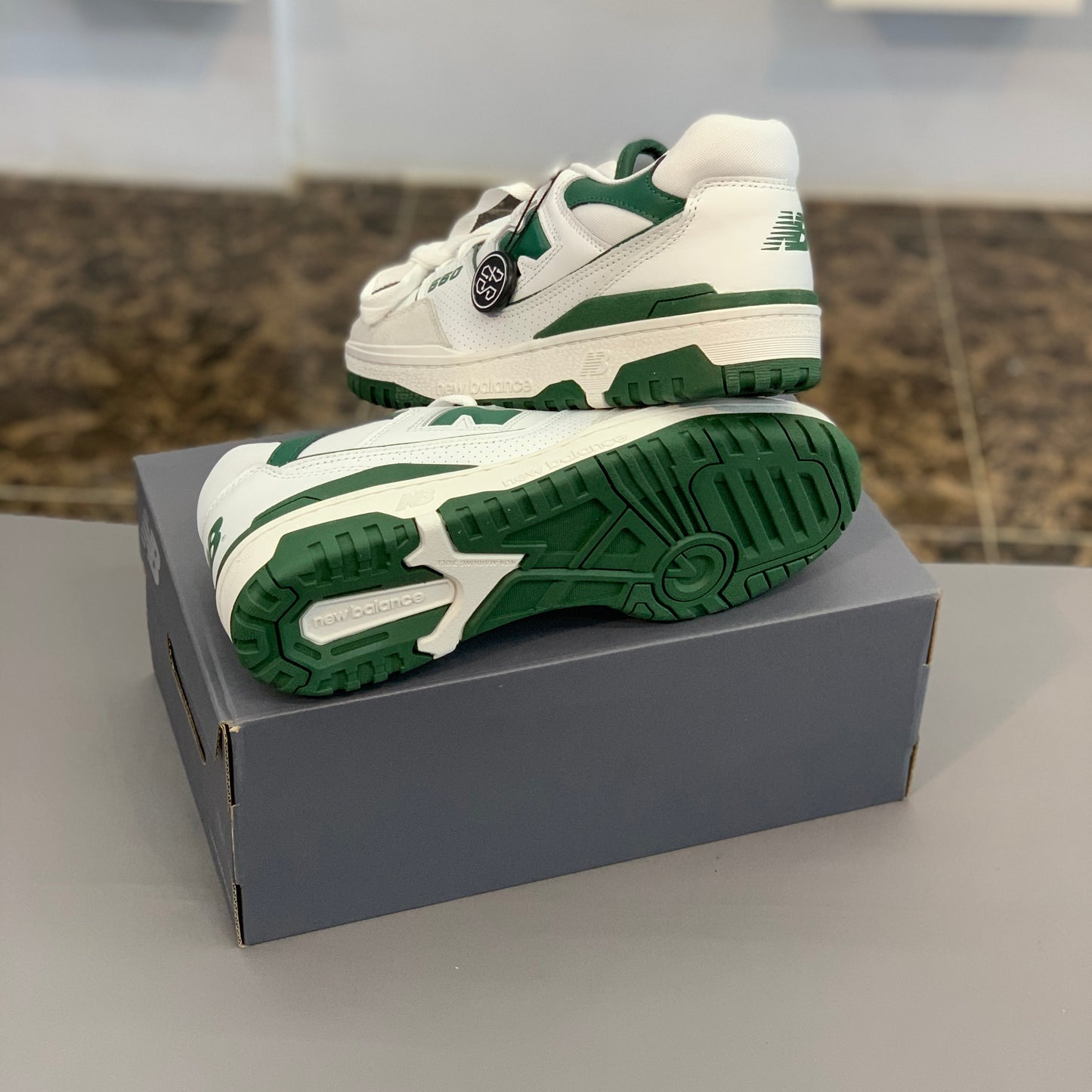 New Balance 550 White Green