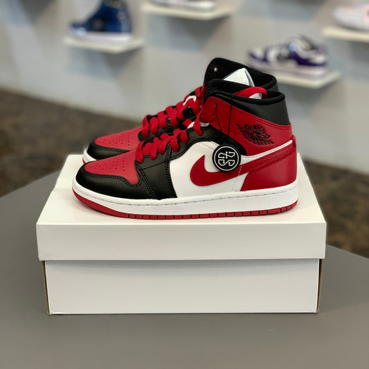 Jordan 1 Mid Alternate Bred Toe (Women)