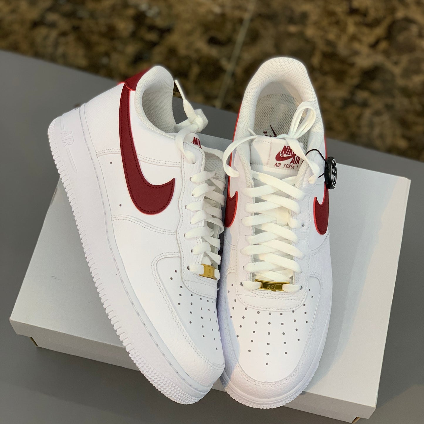 Nike Air Force 1 Low White Team Red
