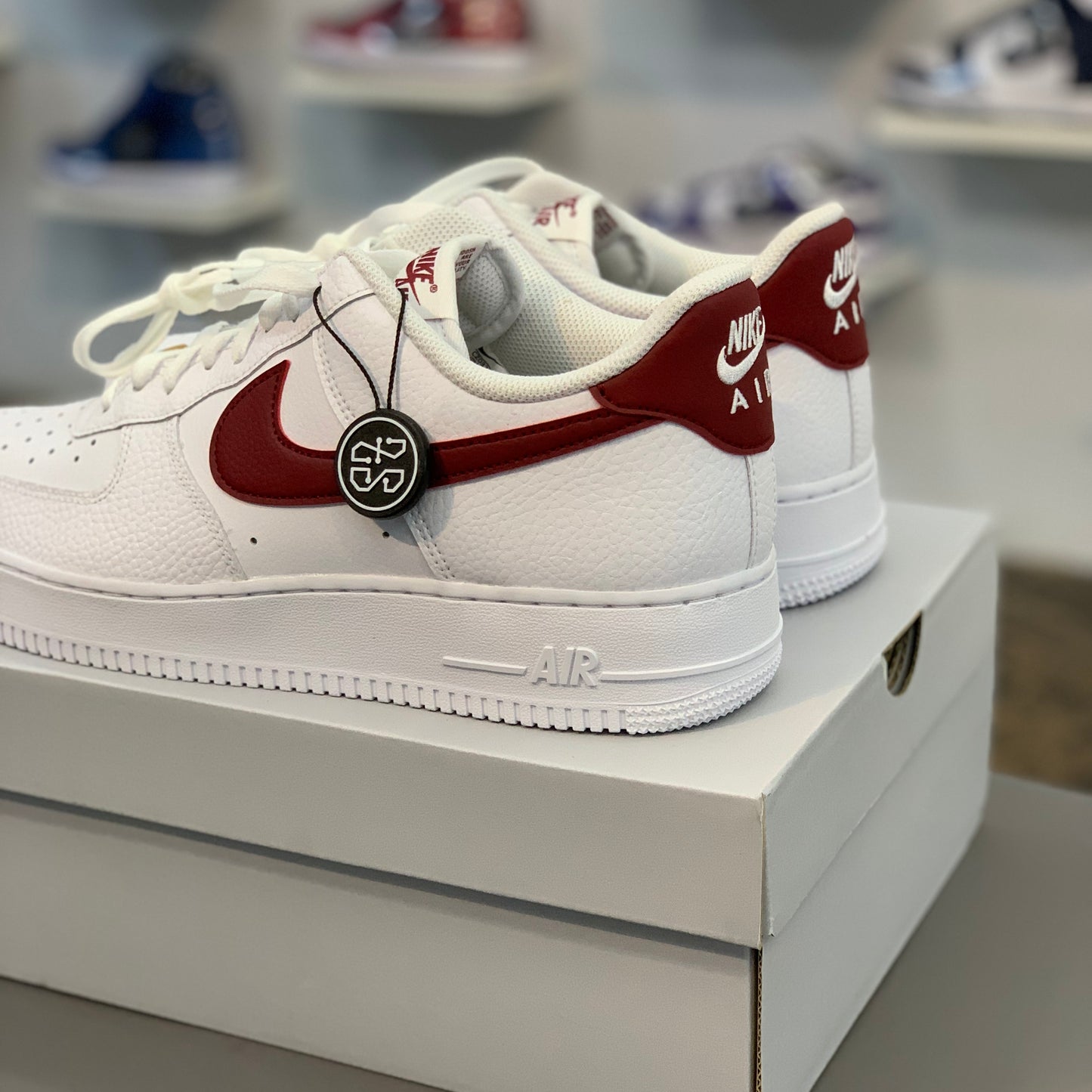 Nike Air Force 1 Low White Team Red