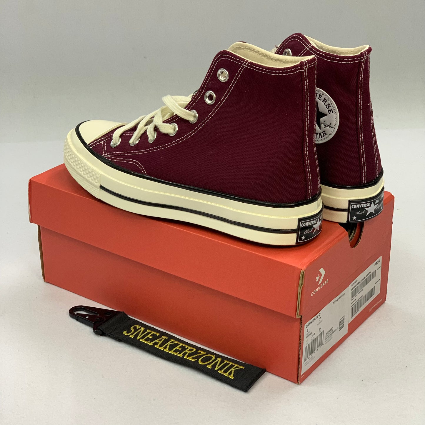 Converse Chuck Taylor 70 High Dark Burgundy