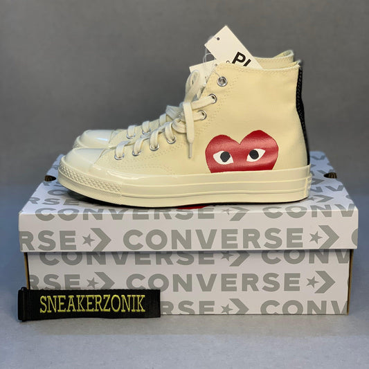 Comme des Garcons X Converse Chuck Taylor 70 White - sneakerzonik