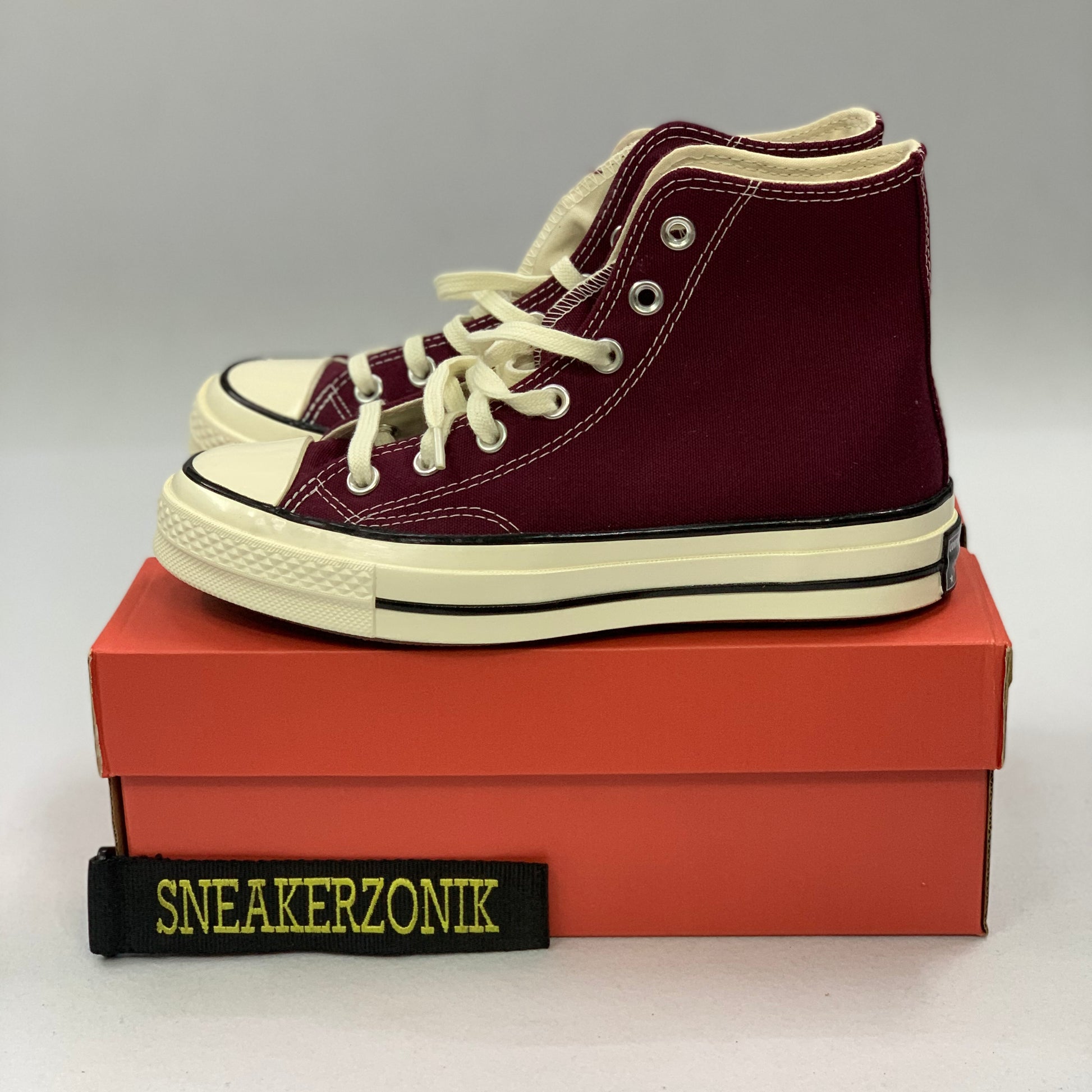 Converse 70s Sepatu Converse Maroon Converse Chuck 70 Hi Deep