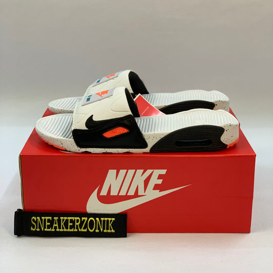 Nike Air Max Slide White Turf Orange Speckled