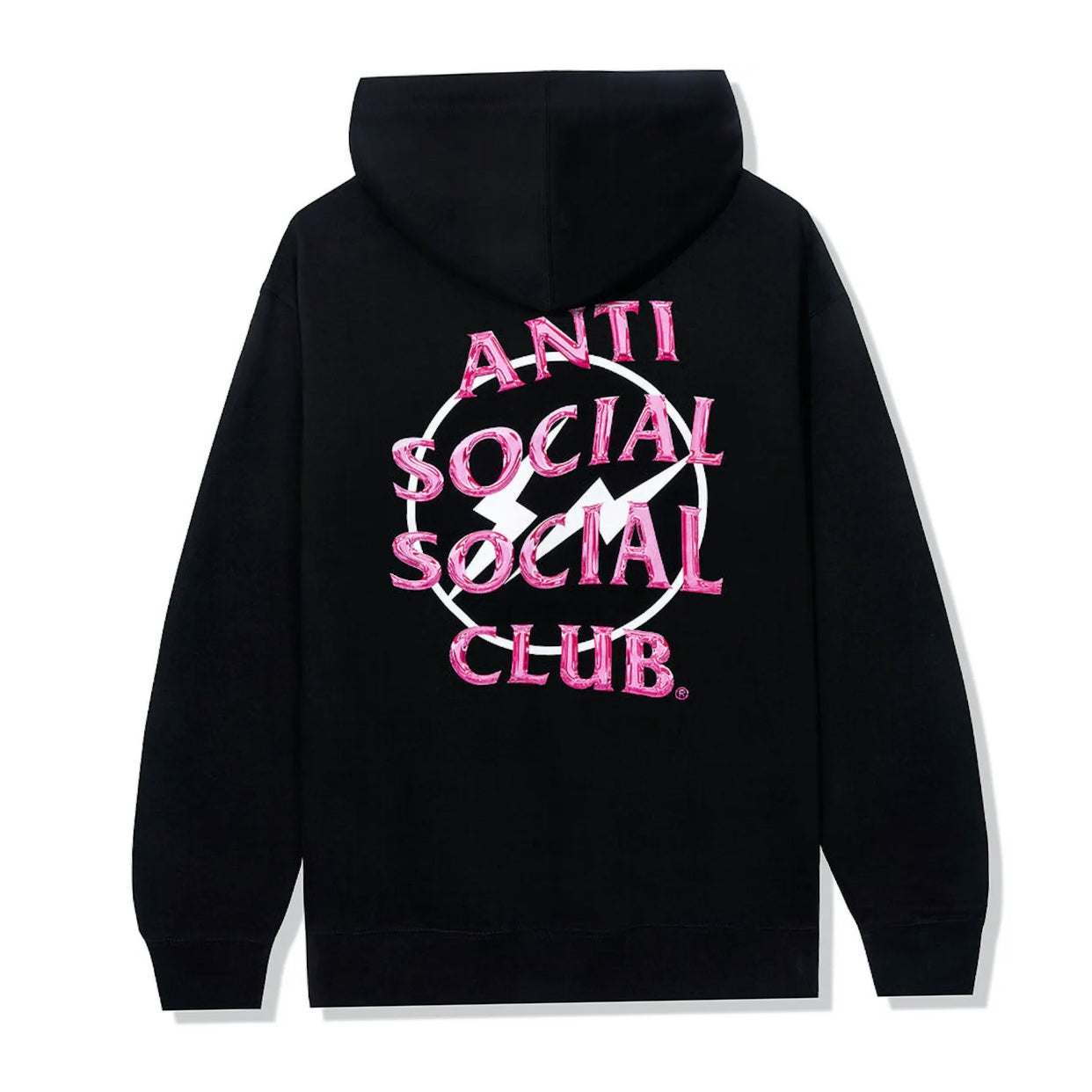 Anti Social Social Club X Fragment Precious Petals Hoodie Black / Pink (FW22)