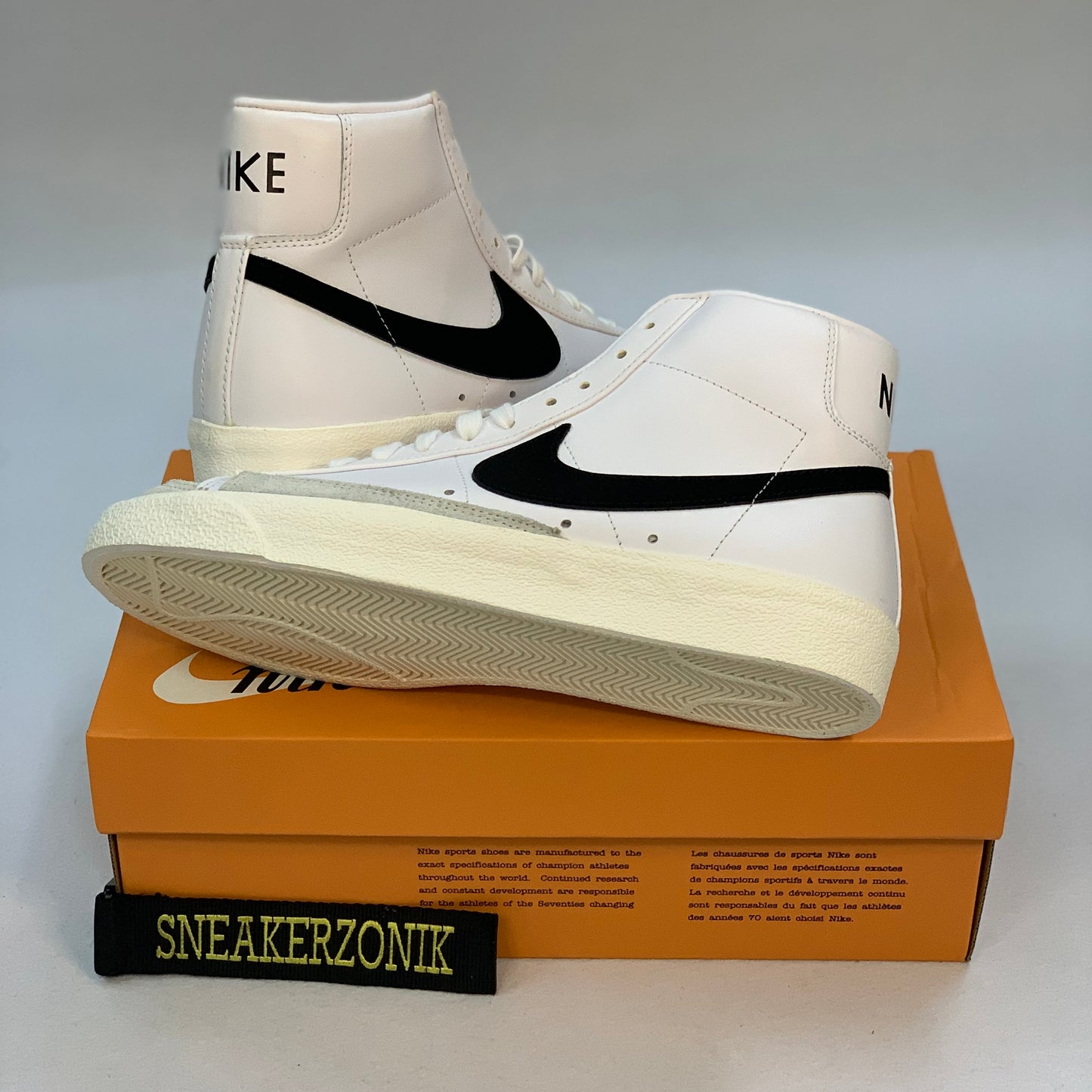 Nike Blazer Mid’77 Vintage White black