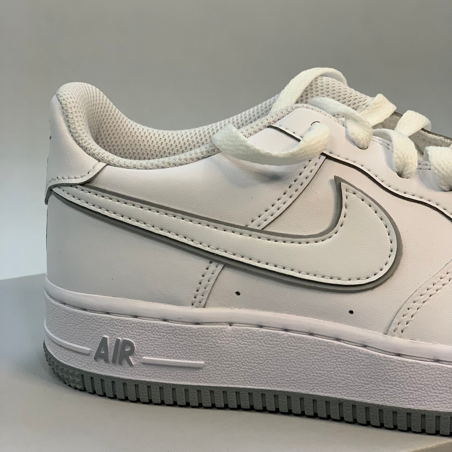 Nike Air Force 1 Low White Wolf Grey (GS)