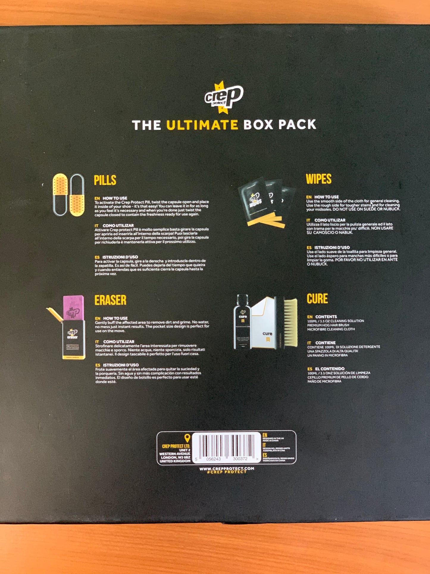 Crep Protect Shoe Cleaning Gift Pack - sneakerzonik