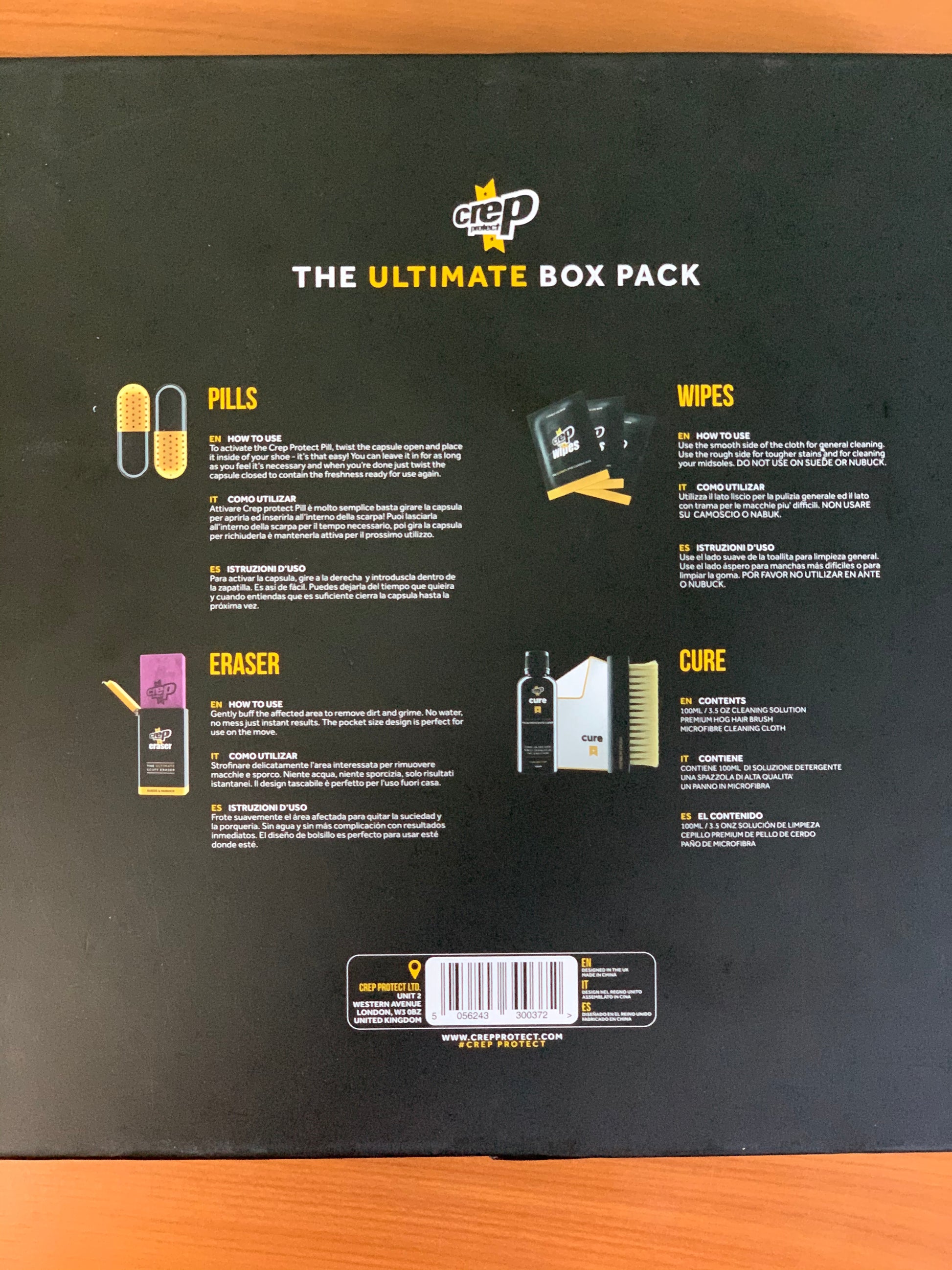 Crep Protect Shoe Cleaning Gift Pack - sneakerzonik