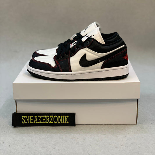 Jordan 1 Low SE Ultility White/Gym Red (W) - sneakerzonik