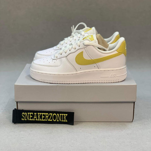 Nike Air Force 1 White Saturn Gold - sneakerzonik