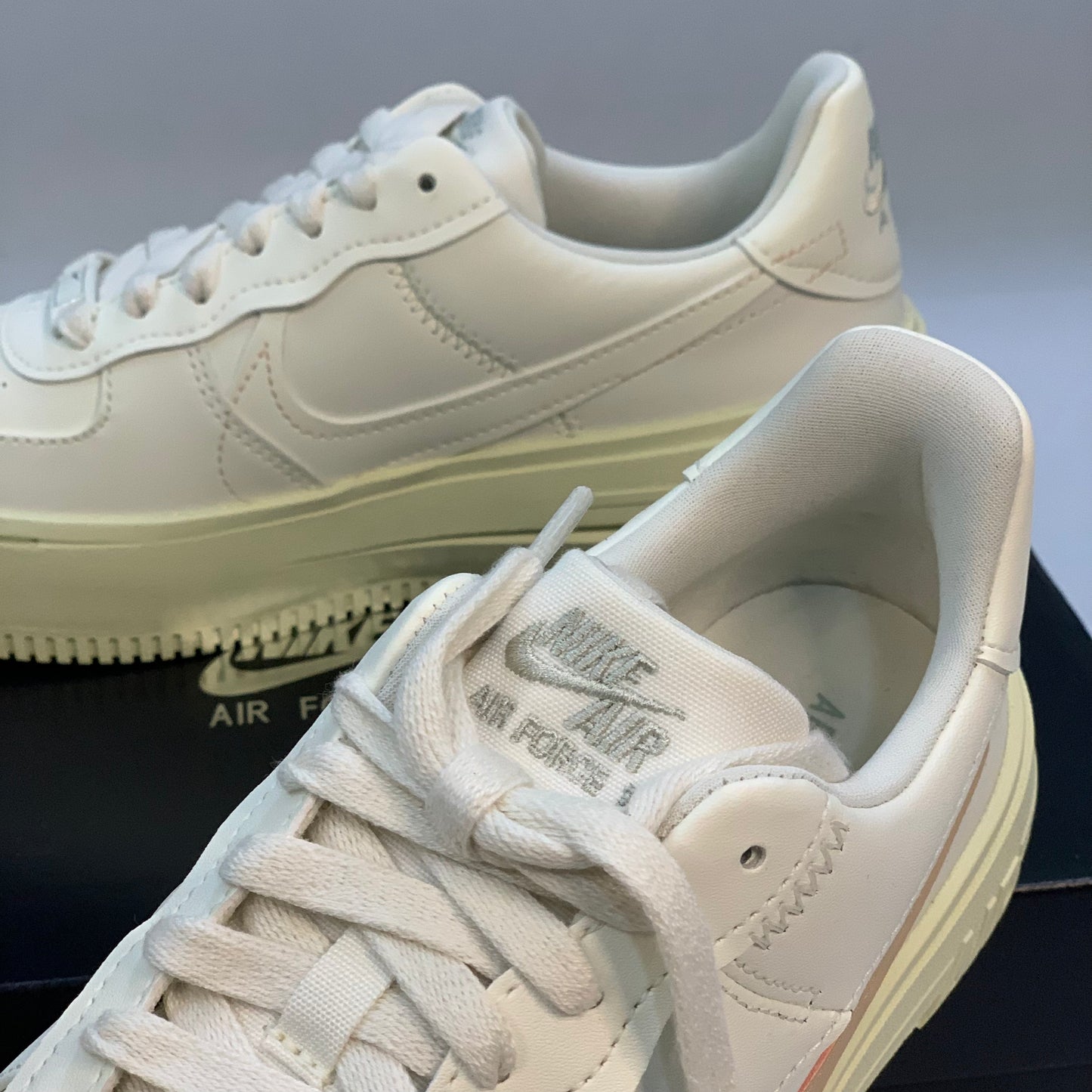 Nike Air Force 1 PLT.AF.ORM Sail Arctic Orange