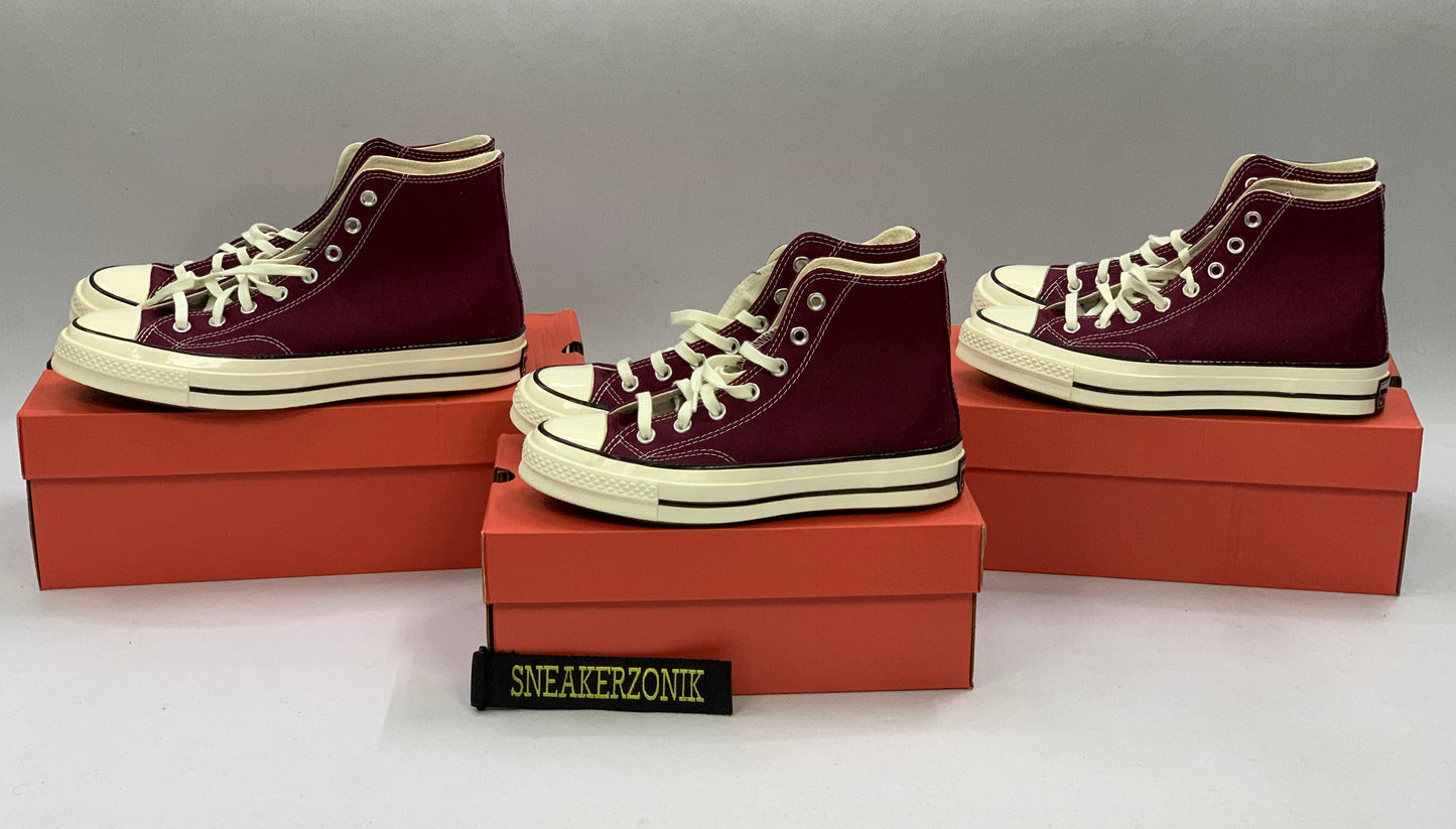 Converse Chuck Taylor 70 High Dark Burgundy