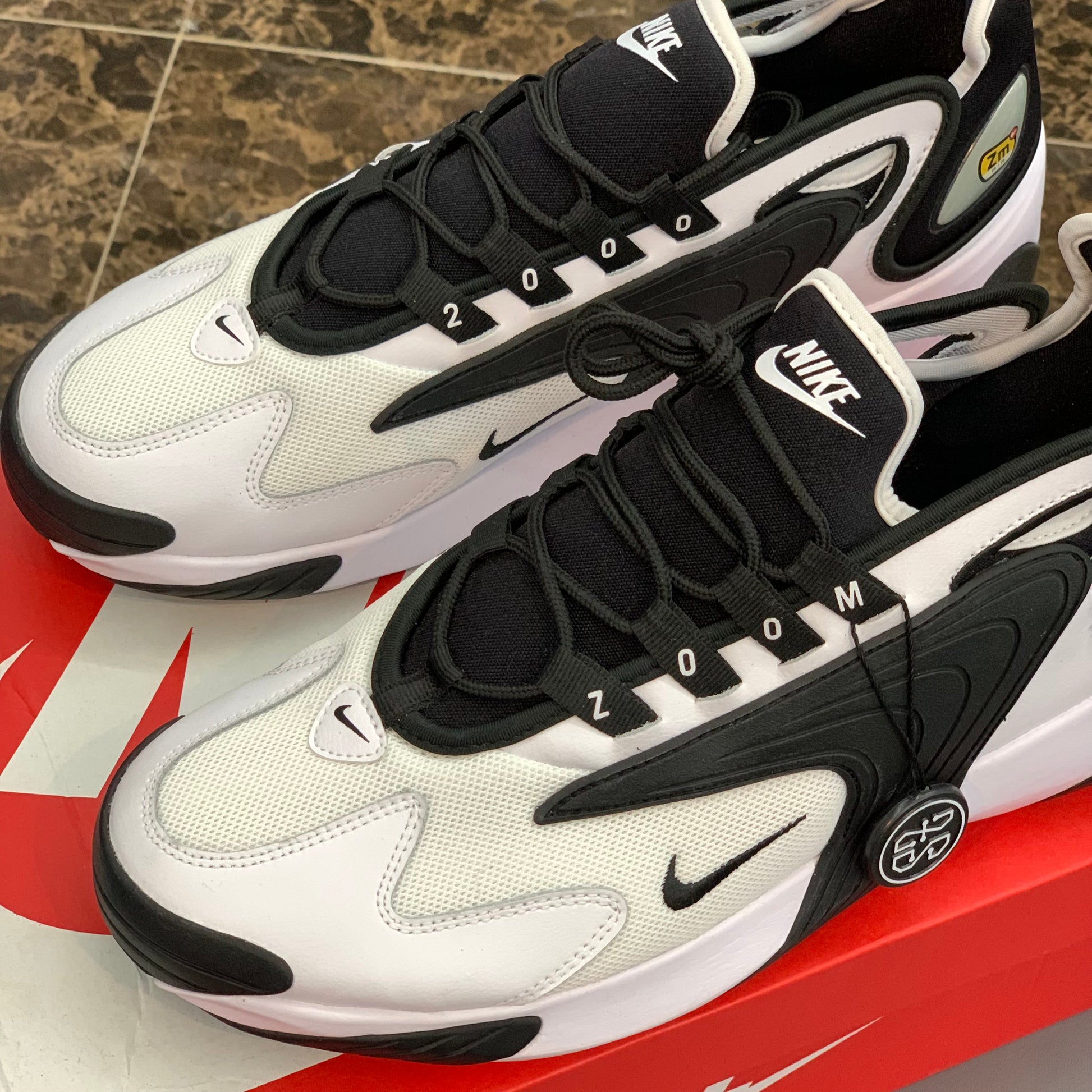 Nike Zoom 2K White Black – sneakerzonik Nike Zoom 2K White Black – sneakerzonik