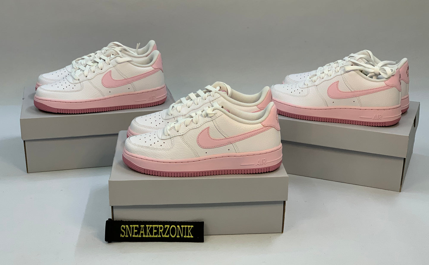 Nike Air Force 1 Low White Pink 2022 (GS)